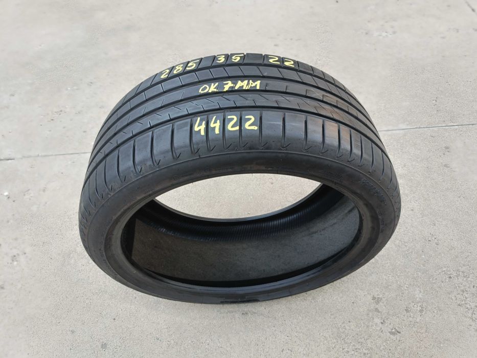 O anvelopa vara 285 35 22 bridgestone turanza T005 profil 7 mm dot 4422