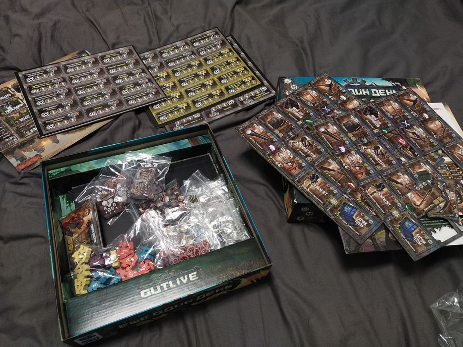 Новая "Ещё один день" Настольная игра