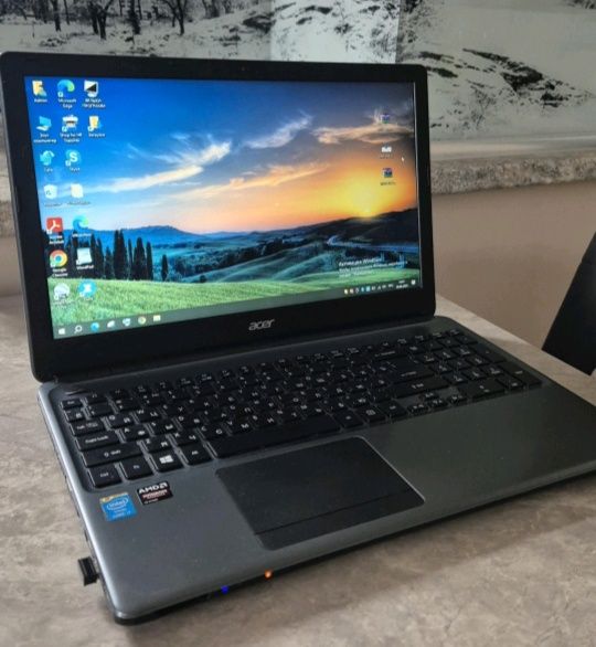 Б/у ноутбук в рабочем состоянии acer