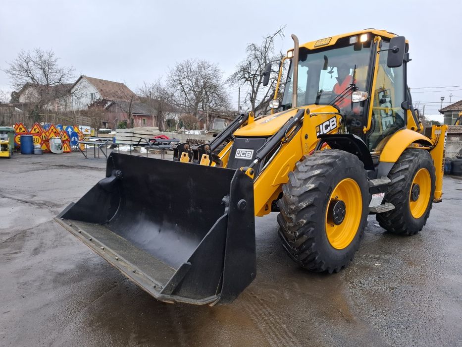 JCB 4CX 4W, buldoexcavator