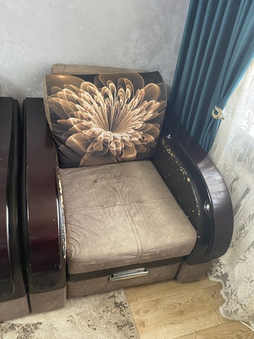 Продам диван и кресло кровать