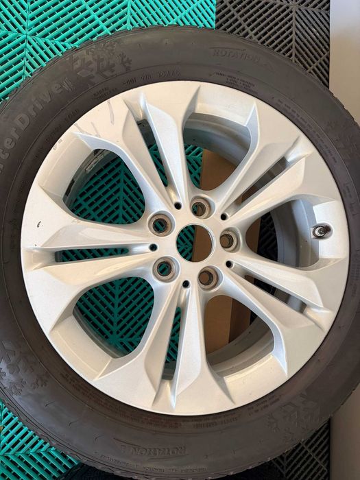 Jante cu anvelope vara 225 55 R17 Ceat Winterdrive dot23 9mm Bmw F48 F39 X1 X2 style 564 stare impecabila