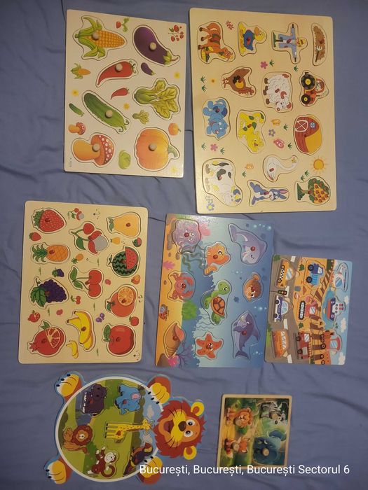 Vand 8 Puzzle uri lemn