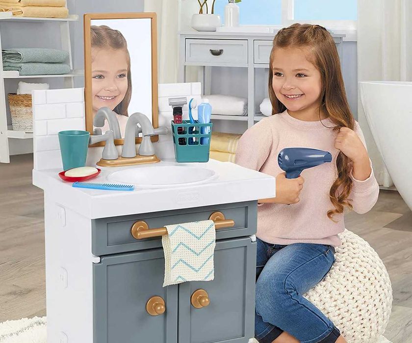 Детска Мивка за баня Little Tikes, с течаща вода