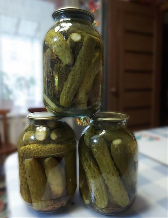 Продам соленые огурцы