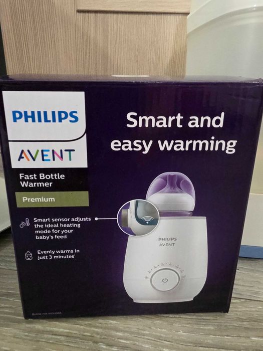 Уред за затопляне на бебешка храна Philips Avent
