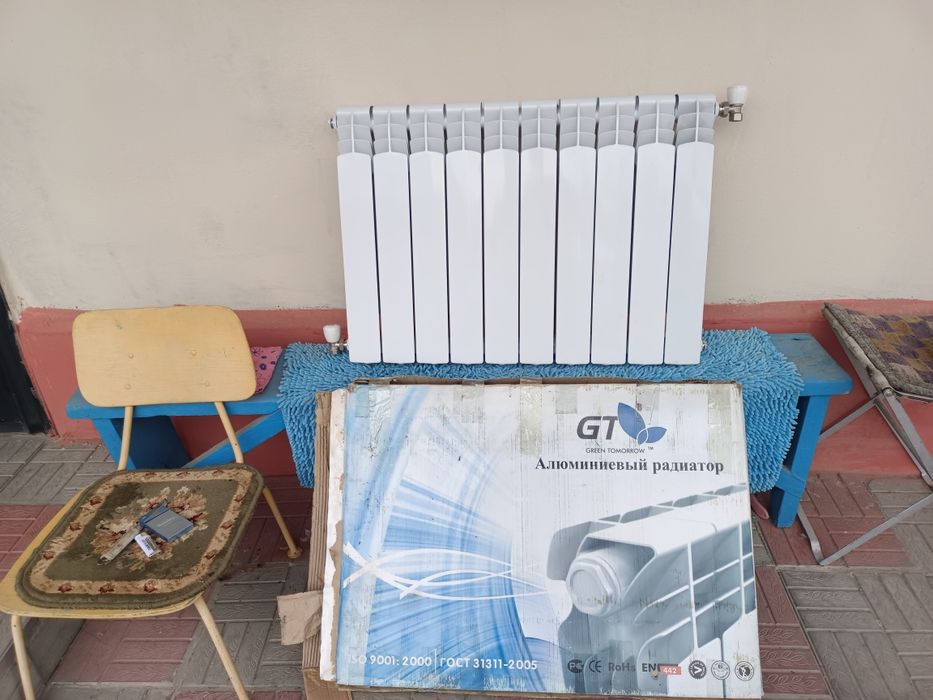 Радиатор.алюминевый.