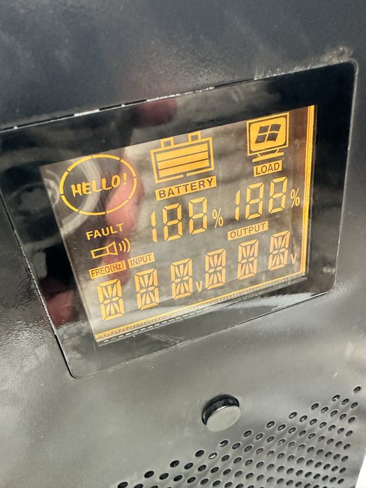 UPS 3000va / 2.3 kW онлайн двойна конверсия