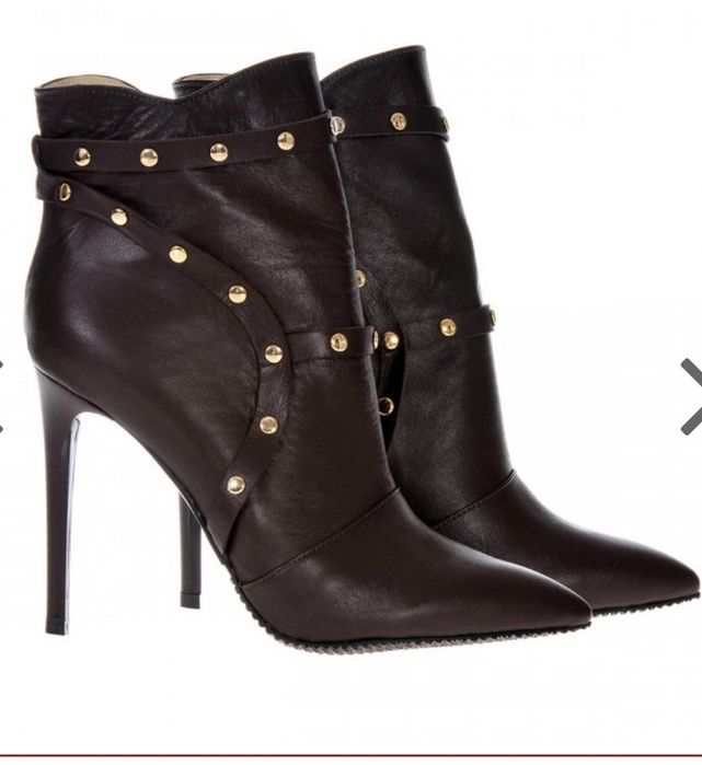 Botine Sabrine din piele naturala