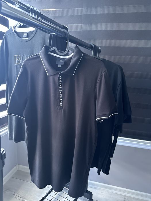 Оригинална мъжка тениска- М размер, Hugo, Hugo Boss, G-Star Raw, Armani Exchange, Karl Lagerfeld