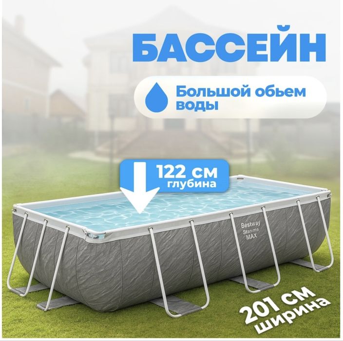 Бассейн каркасный