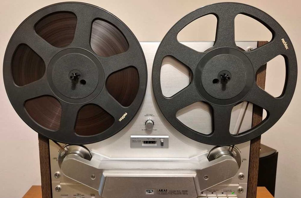 Vand magnetofon AKAI GX 636, revizuit, servisat anul trecut