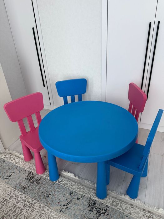 Стол со стульчиками Ikea