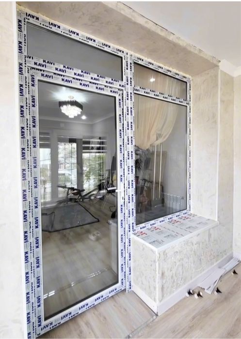 Пластик терезе есик витраж