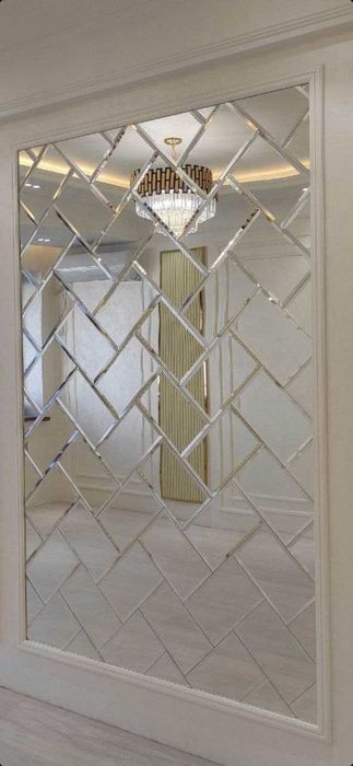 Rombik tosh oyna zerkala dush kabin o'rnatib beramiz