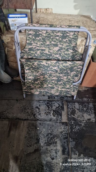 Раскладушка новая 150кг.