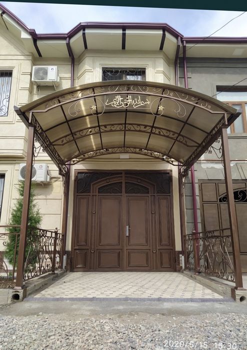 Решотка навес перилла казерйок