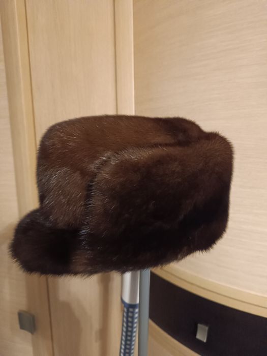 Шапка норковая 56р