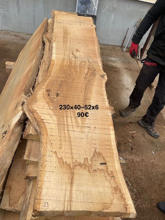 Янове от сух дъб за маси/плотове