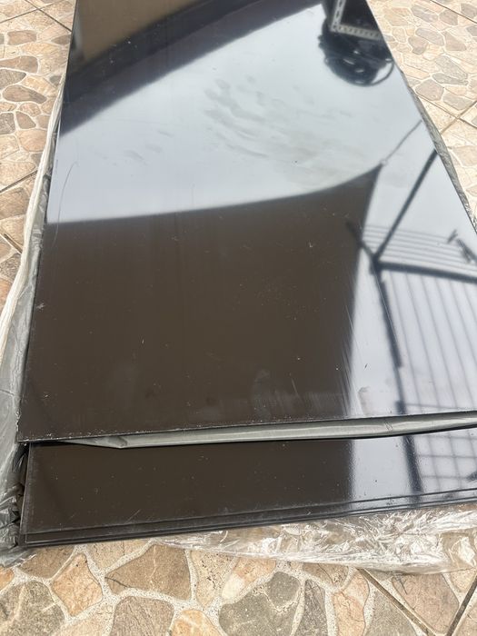 Placi ABS termoformabil negru lucios 1000x500x6mm - 5 buc, NEFOLOSITE