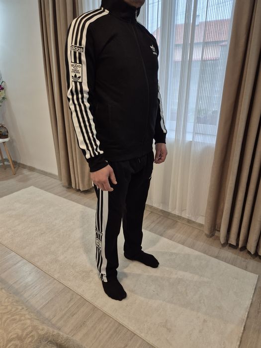 Мъжки екип черен не ватиран