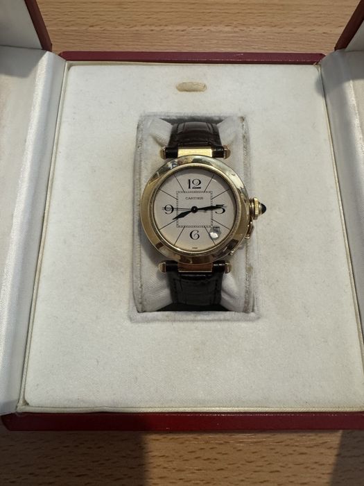 Cartier Pasha Aur 18k, diametru 38mm