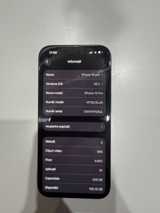 Iphone 15 pro 256 GB