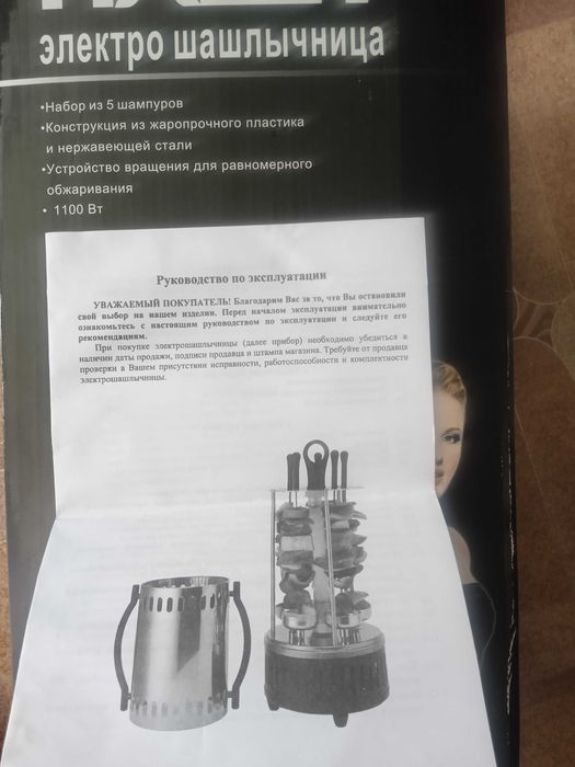 Электро Шашлычница