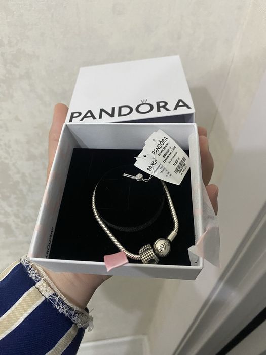 Pandora браслет,серебро