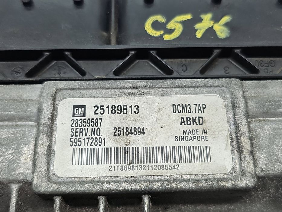 Calculator motor ECU Opel Antara [Fabr 2006-2017] 25189813 2.2 CDTI A2