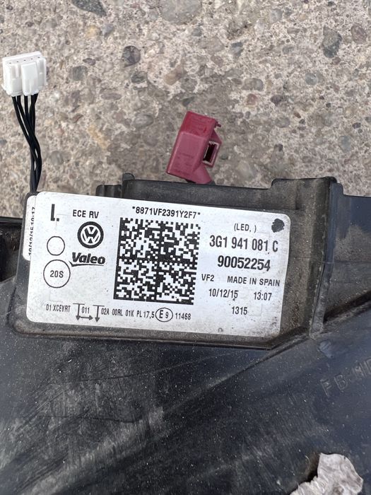 Far led VW Passat B8