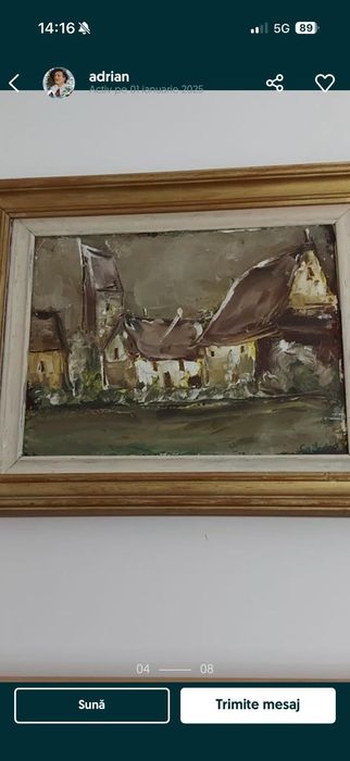 Tablouri vechi,ulei,autori cunoscuți.