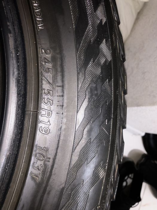 Шины YOKOHAMA 245x55 R19,  цена за 2 шт 28 000 тг