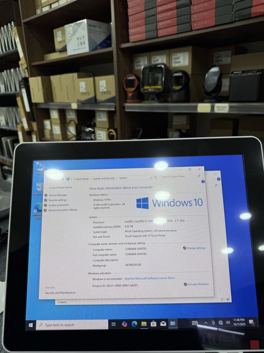 Pos Monoblok Kassa Aparat intel core  I 5 7 gen 8/128 g