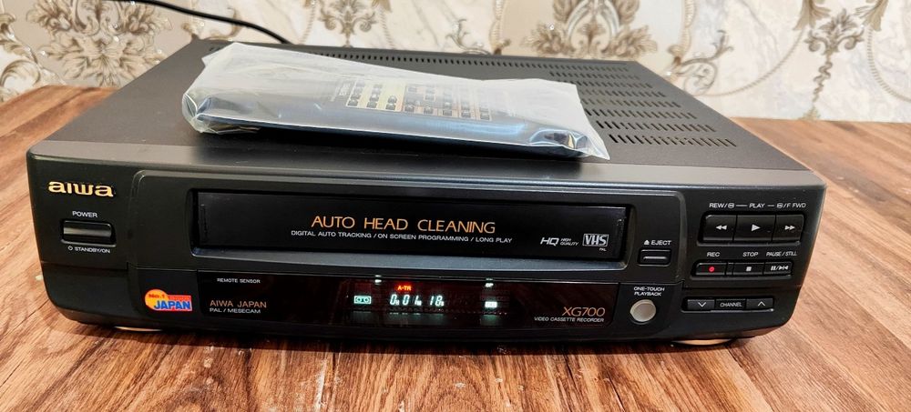 Aiwa каробкада видеомагнитафон