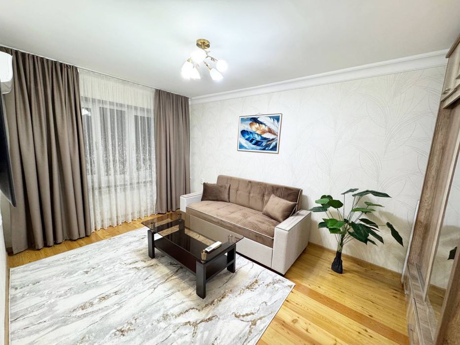 Чиланзар 1-кв, 1/1/4 Евроремонт, с мебелью и техникой