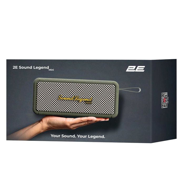 }Портативная акустическая система 2E SoundLegend Mini 40Вт Зелёный