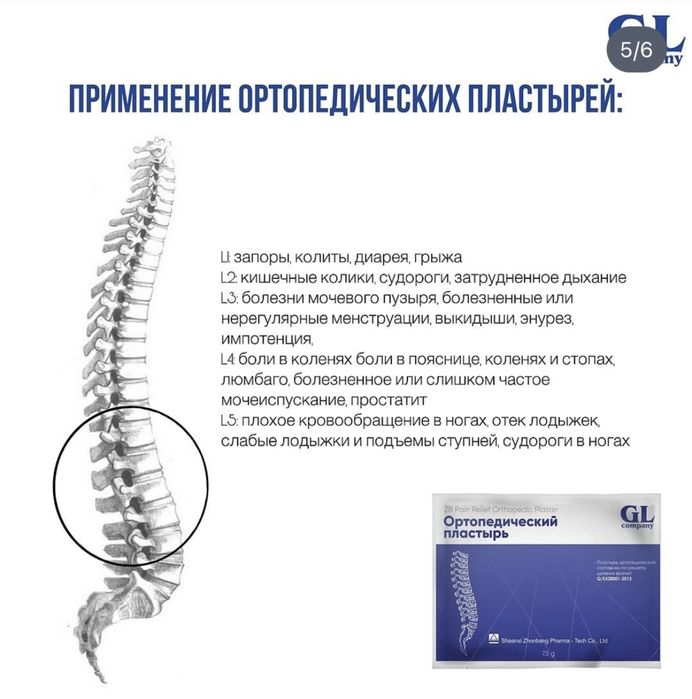 Ортопед пластырь.Многофункциональный