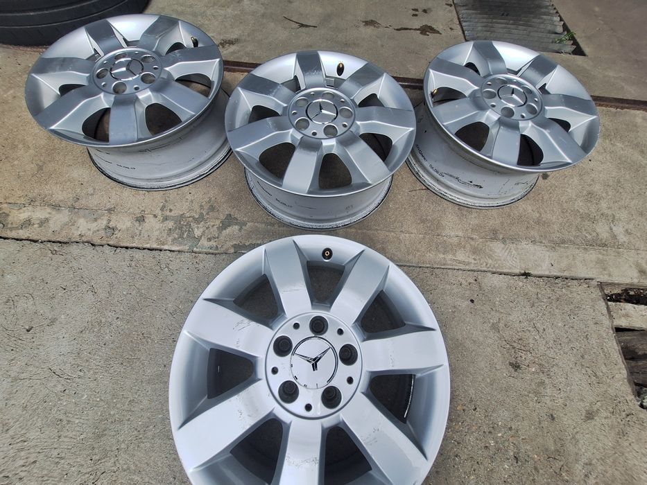 4 jante aliaj r16 5x112 Mercedes originale Montaj Gratuit