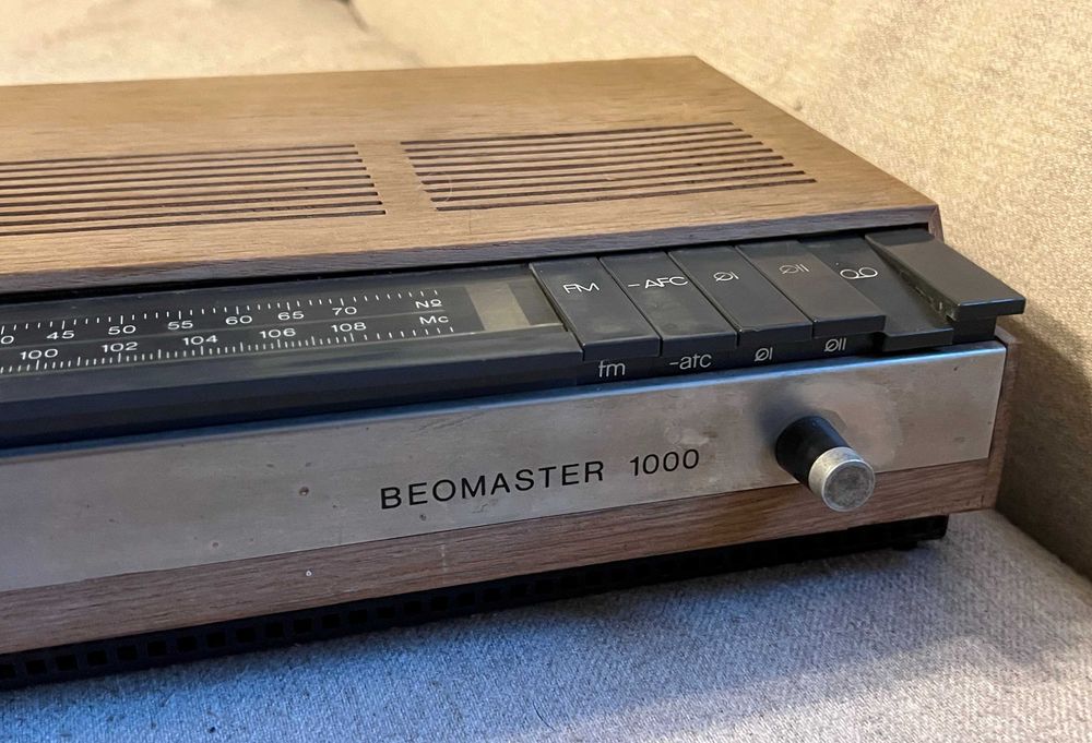 Amplificator cu Tuner Bang Olufsen Beomaster 1000 - colectie anii 60