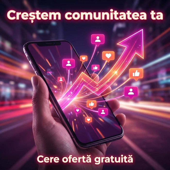 Publicitate Online, Facebook, Google, Tiktok Și Web design - Bucuresti
