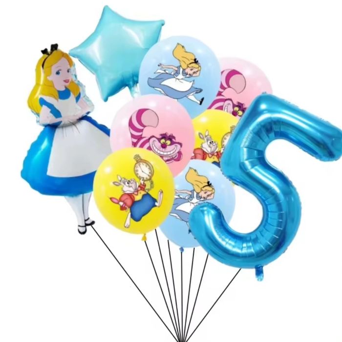 Парти сет Маша и мечокът, Алиса  и ,,Inside out"