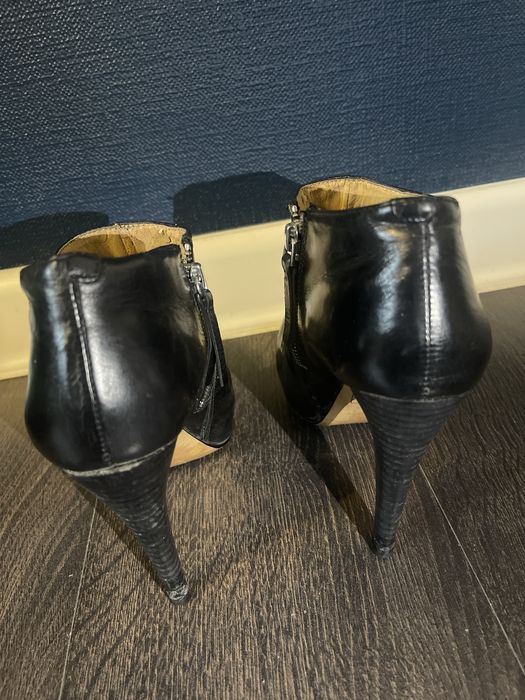 Женские кожаные полуботинки