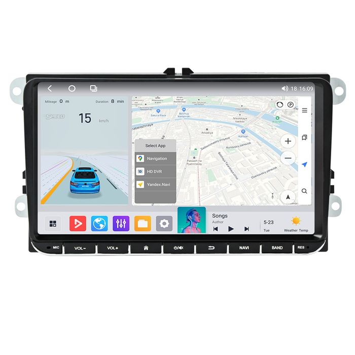 Navigație Volkswagen skoda seat android
