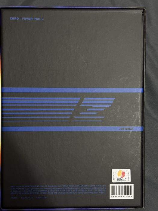 альбом ATEEZ zero: fever part.2