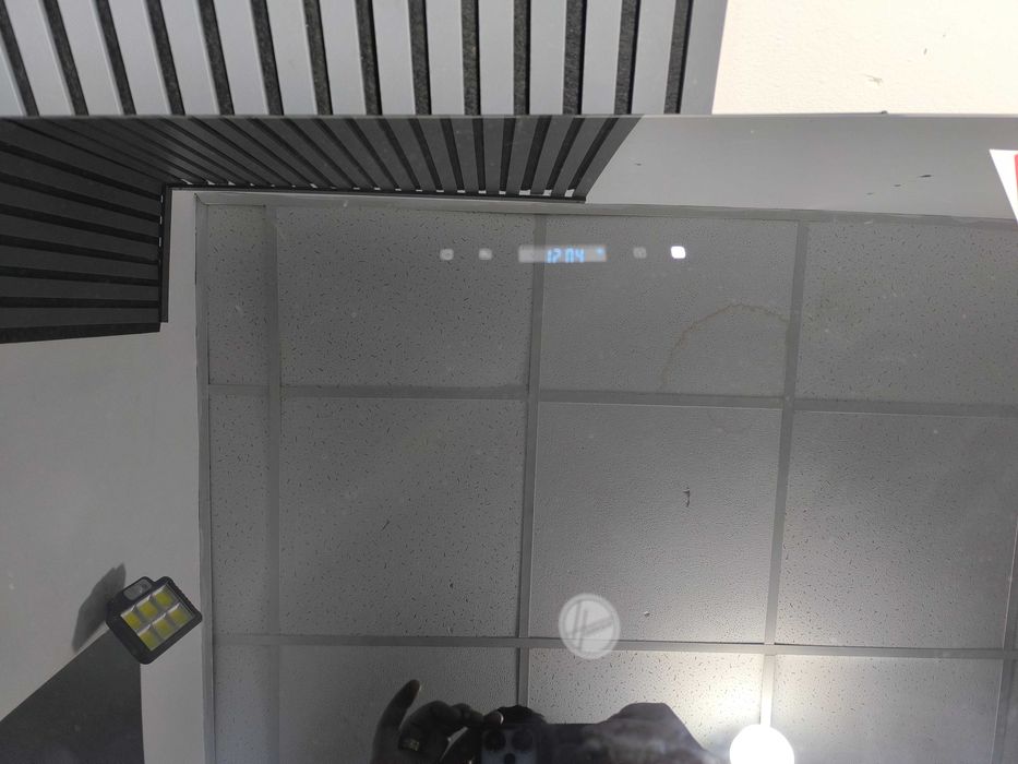 Hotă de Bucătărie Hoover - Panou Sticlă Negru - Wi-Fi/Aplicație Mobilă