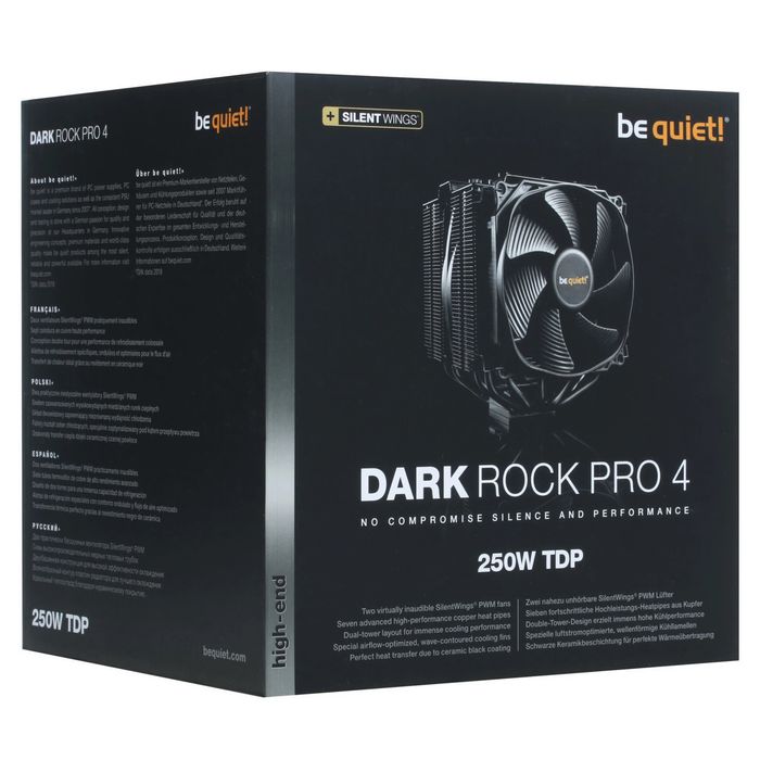 Кулер для процессора be quiet! DARK ROCK PRO 4