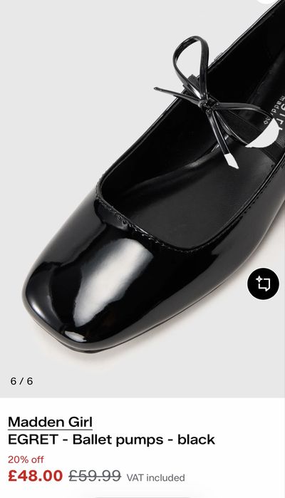 Черные туфли Steve Madden 37 размер
