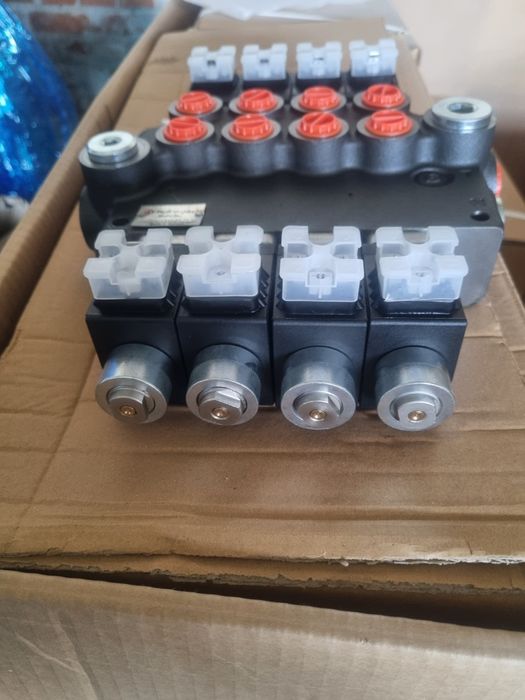 Distribuitor hidro electric,  hidraulic electric 80L/min 300 bar