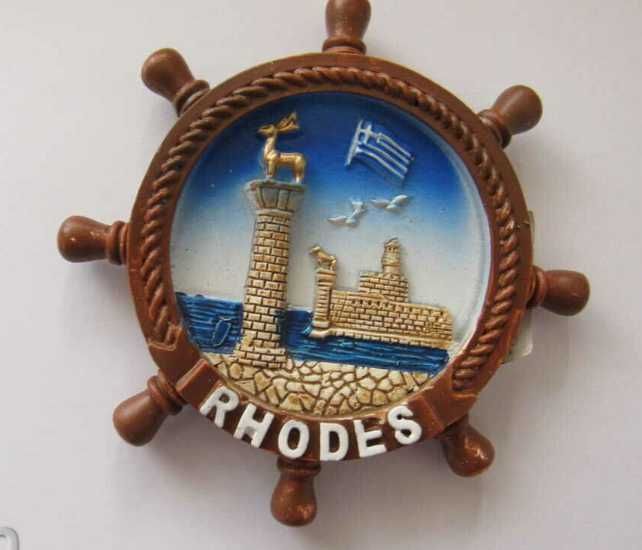 3D магнит от Кипър, Крит и Родос-серия